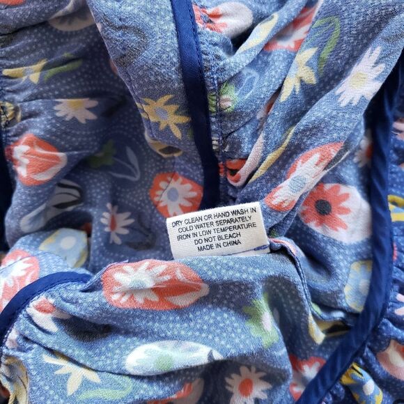 CeliaB Manatier Ruffled Tiered Embroidered Full Mini Skirt Large Multi Color - Picture 14 of 16